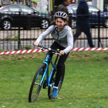 Cyclo-cross, Ducketts Common, March 2019